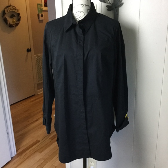 Doncaster Unique Asymmetrical button front tunic - Picture 3 of 7